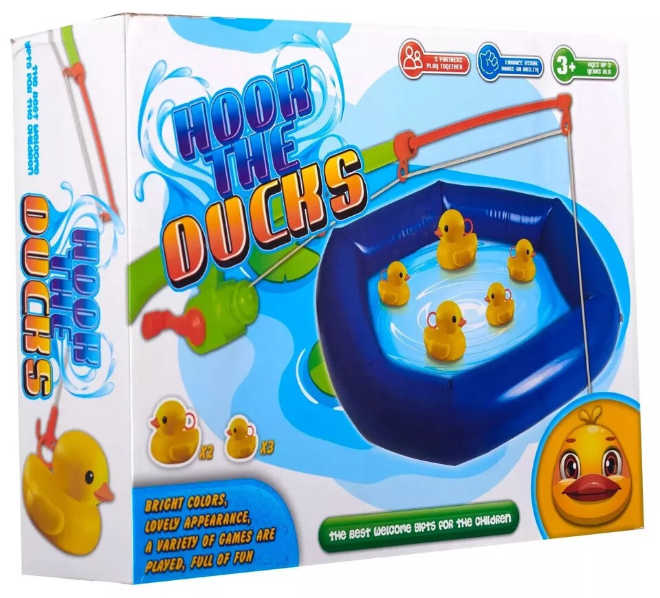 Sammar Gifts Water Game Fishing Duck Hook a Ducks Bath Toy Summer Games