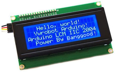 1x 5V IIC / I2C / TWI Serial 2004 LCD Modulabschirmung für Arduino UNO MEGA R3