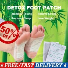 100/50 PCS Detox Foot Pads Detoxify Patch Toxins Keep Fit Health Care Cleansing