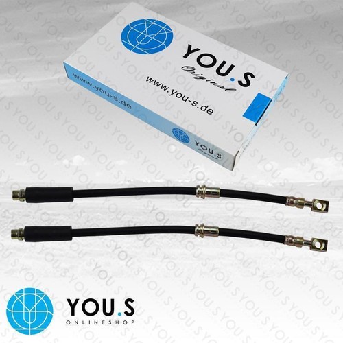 2 X Brake Hoses Front Left+Right for Opel Zafira A (99-05) - 562377 - Picture 1 of 3