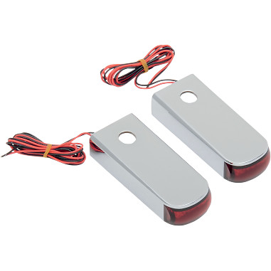 Alloy Art SSL-3 Strut Light LED Red/Red for Harley Softail