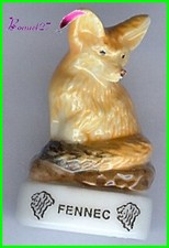 Feve Les Animaux Sauvage Edition Atlas " Le Fennec "  fauve  #D38