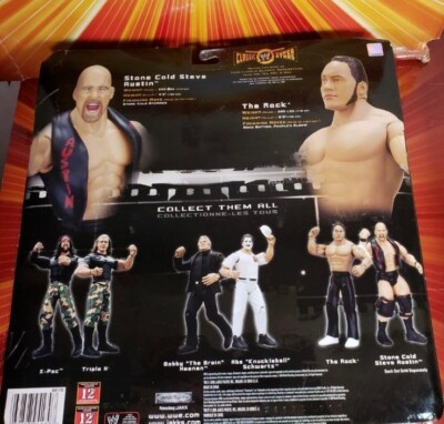 Jakks Pacific Stone Cold Steve Austin Vs The Rock Classic WWE