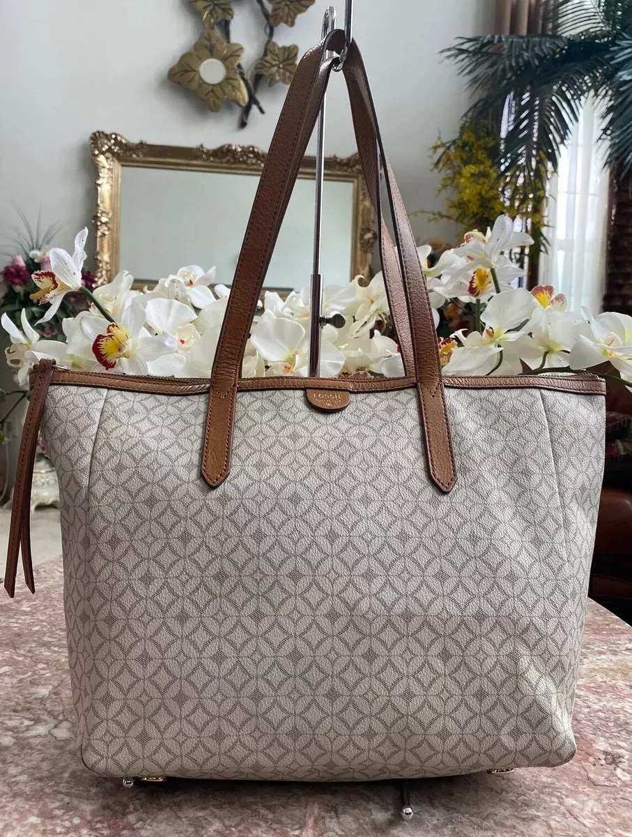 Fossil womens shop tote bags