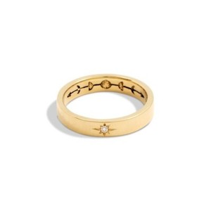 Authentic Celestial Harmony Sun & Moon Gold- Plated Band