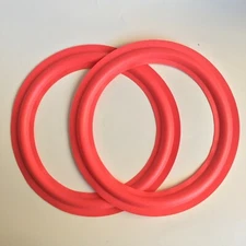 2 Pcs Replacement 10" Red Speaker Foam Surrounds For Cerwin Vega 101W2 Repair