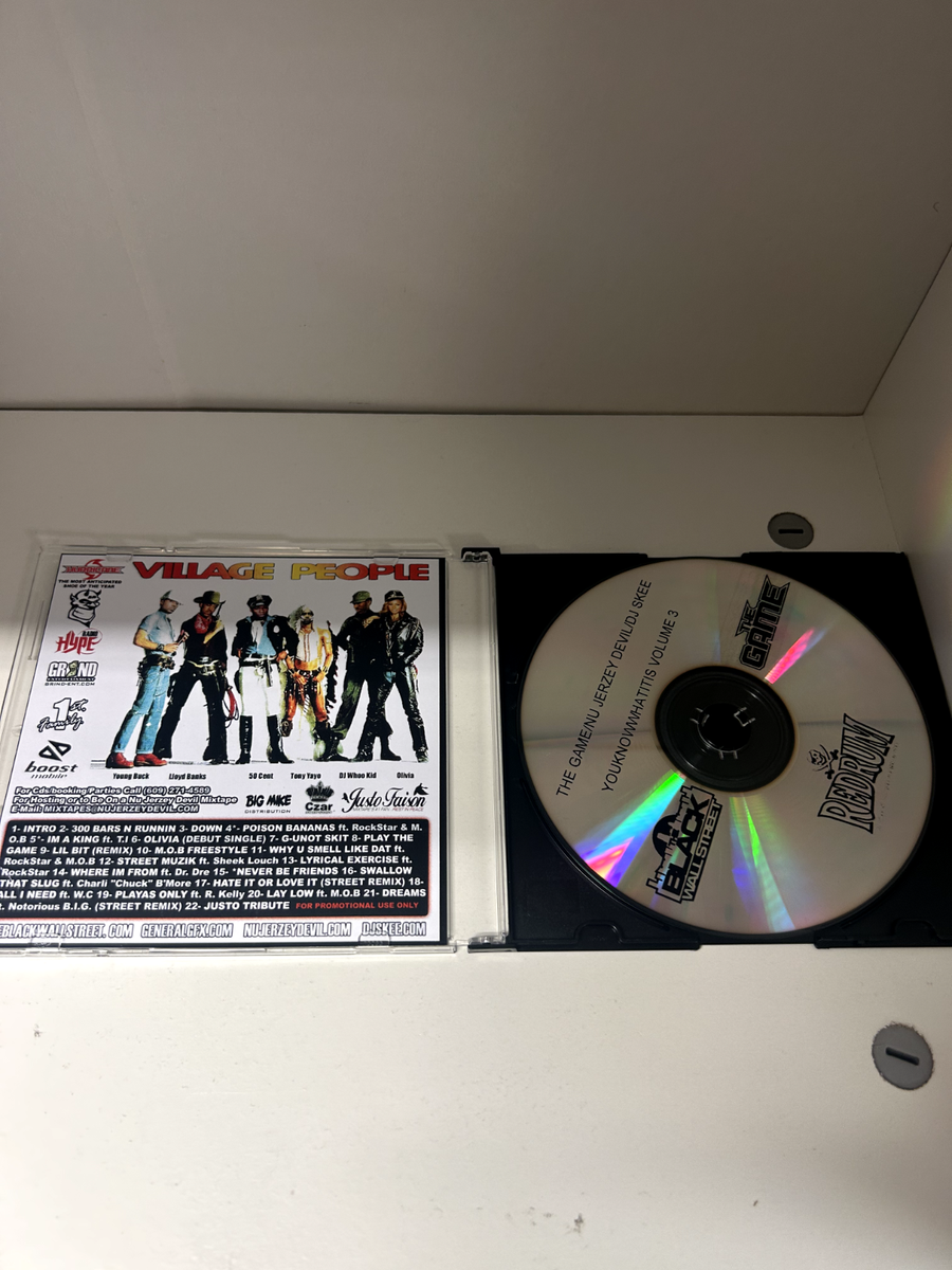 RARE THE GAME BLACK WALL STREET YOU KNOW WHAT IT IS vol 3