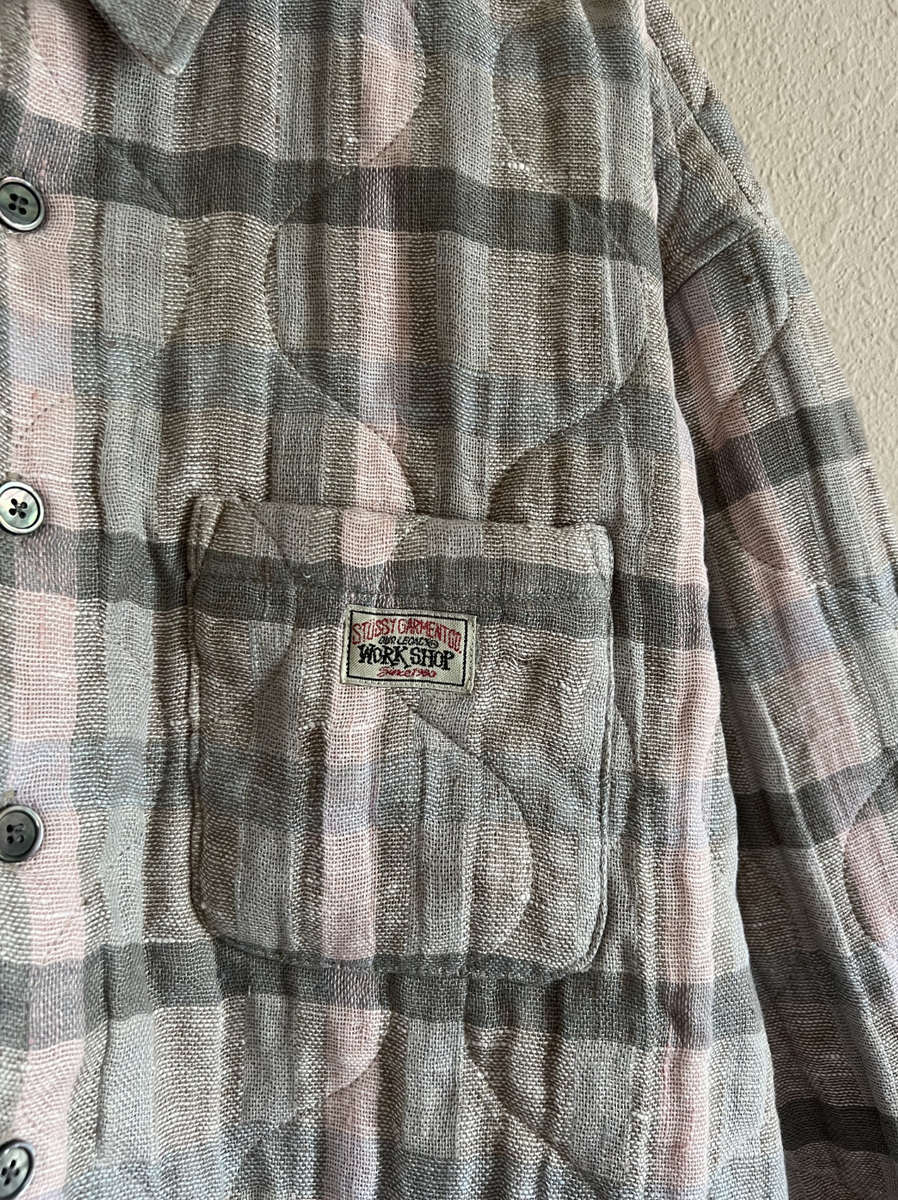 Stussy x Our Legacy Quilted Borrowed Jacket - Size Large Stussy x Our Legacy Quilted Borrowed Jacket - Size Large