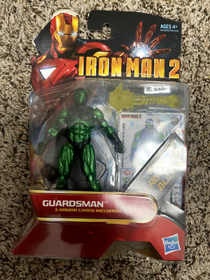 New 2010 Hasbro Marvel Iron Man 2 Guardsman figure