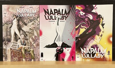SET:   NAPALM LULLABY #1 (2024) THREE COVERS C, E & G GIANT GENERATOR IMAGE