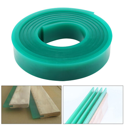 6FT Polyurethane Rubber 80 Duro Durometer Silk Screen Printing Squeegee Blade