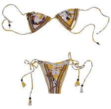 Beach Bikini Wear Surf Swim Wear Women Size M Yellow New without tags