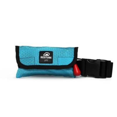 pfd by RESTUBE Schwimmhilfe Rettungsweste in Gürtel inkl. Co2 aufblasbar