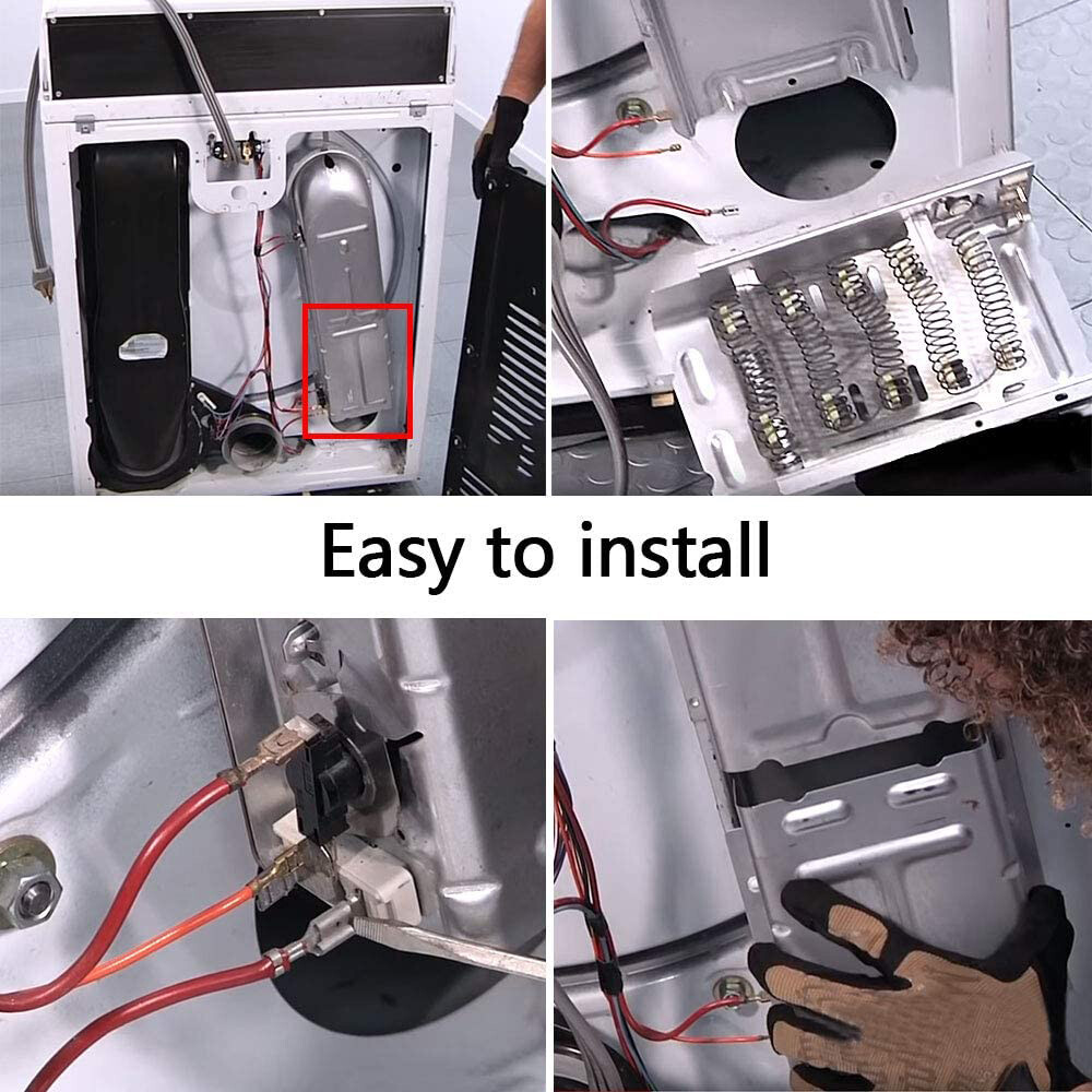 Dryer Heating Element Assembly,Replacement for Whirlpool &amp; Kenmore 