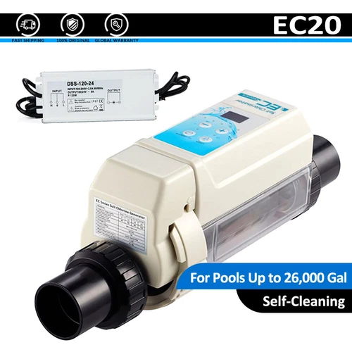 EC Serie Salz Chlor Generator 8-20g/h Chlorinator Set für Schwimmbad SPA - Bild 13 von 13