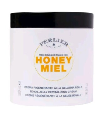 Perlier 500ml Honey Miel Revitalizing Body Cream 16.9 oz NEW SEALED