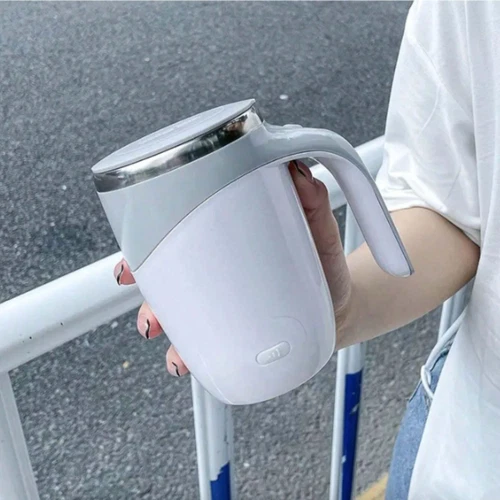 Automatic Magnetic Self Mixing Stainless Steel Cofee Rechargable Mug Stirring - Picture 12 of 21