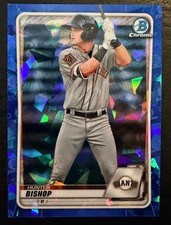 2020 Bowman Chrome Hunter Bishop #BD-200 Blue Sapphire Giants