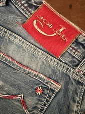 Jacob Cohen  jeans LTD Edition W32 denim délavé. Attenzione alle misure