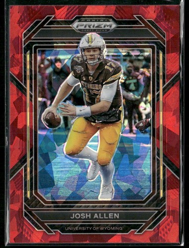 2023 Panini Prizm Draft Picks - Josh Allen #58 Red Ice Prizm