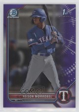 2022 Bowman Chrome Prospects Purple Refractor /250 Yeison Morrobel #BCP-200 fm0