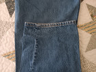 Mens Levi's 501 Button Fly Straight Leg Blue Stone Wash Red Tag 42W 36L Big Tall — photo 5