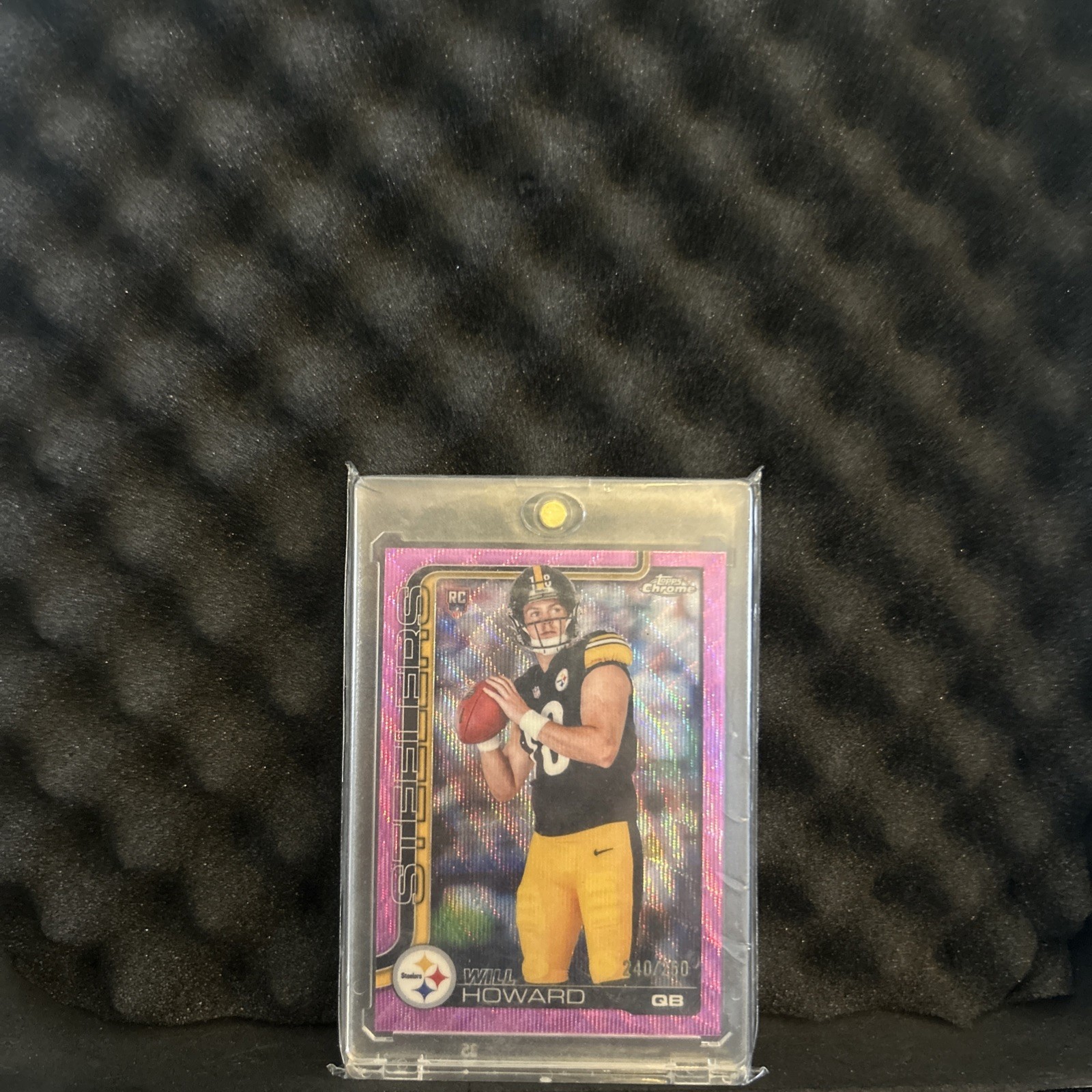 2025 Topps Chrome Football Will Howard Pink /250