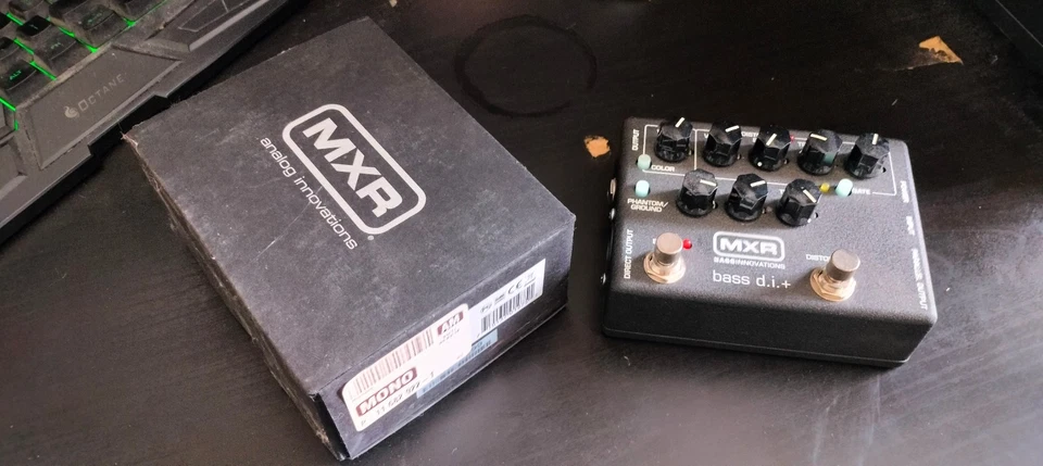 MXR M80 D.I+ pédale PREAMPLI BASS DI +Compresseur 100% fonctionnel - Photo 1/1