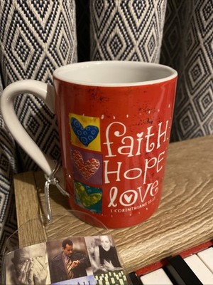 Lighthouse Christian Products Corinthians 13:13 Faith Hope Love Mug