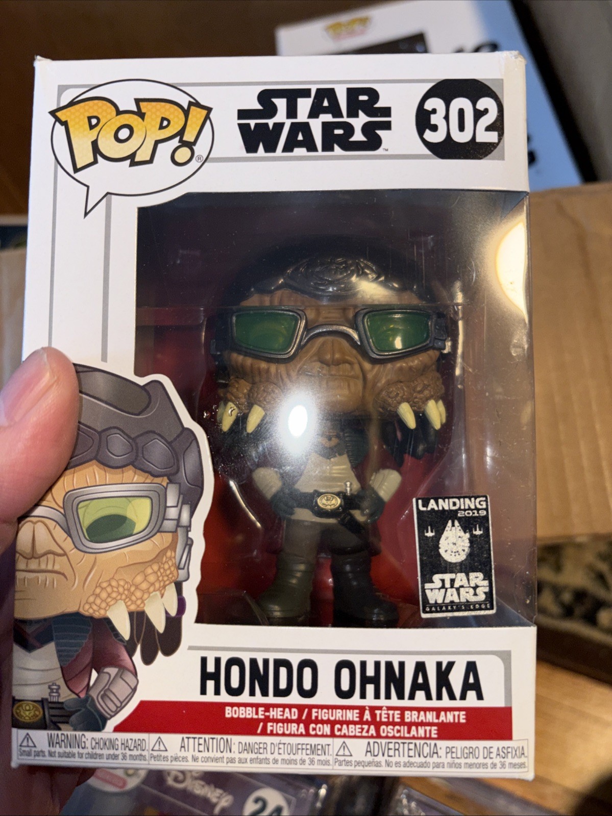 Funko Pop! Vinyl: Star Wars - Hondo Ohnaka - Disney (Exclusive) #302