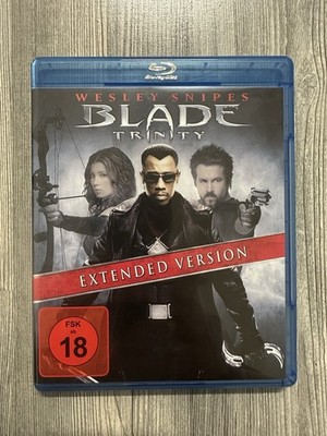 Blu Ray Blade 3 Trinity Extended Cut FSK 18 Uncut Wesley snipes