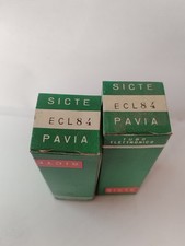 ECL84 TUBE Nos  lot de 2 pieces  made in italy -SICTE