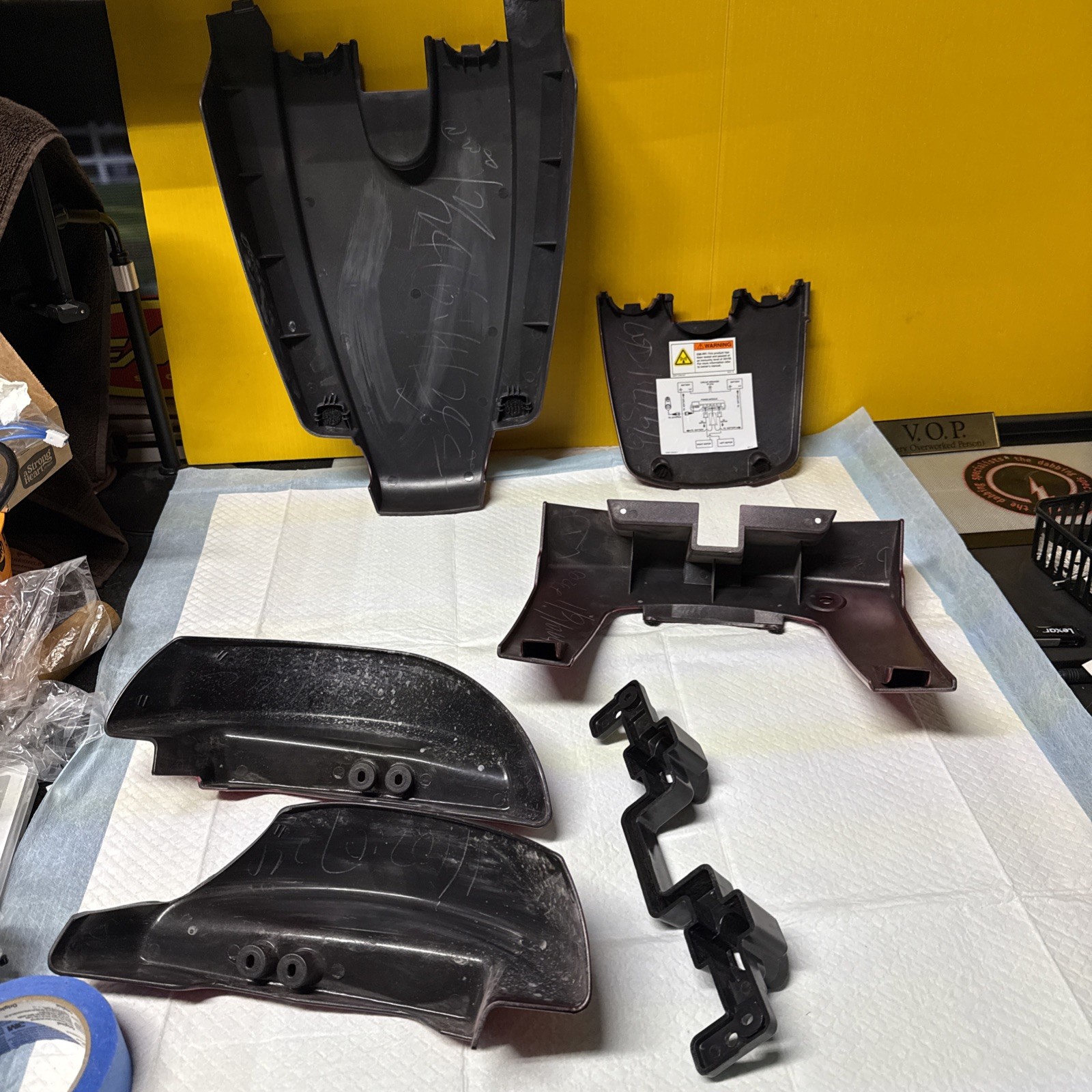 Complete Set JAZZY Select GT Plastic Shroud Body Kit Elite/ES/6/GT Pride NICE!