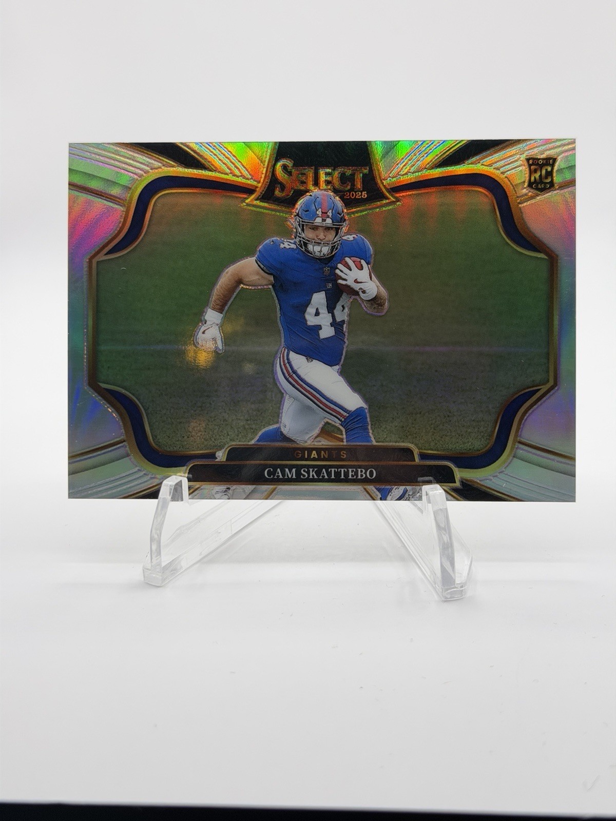 2025 Panini Select #494 Cam Skattebo RC Rookie Field Level Silver Prizm