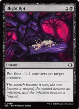 Blight Rot 89 Lorwyn Eclipsed Magic the Gathering