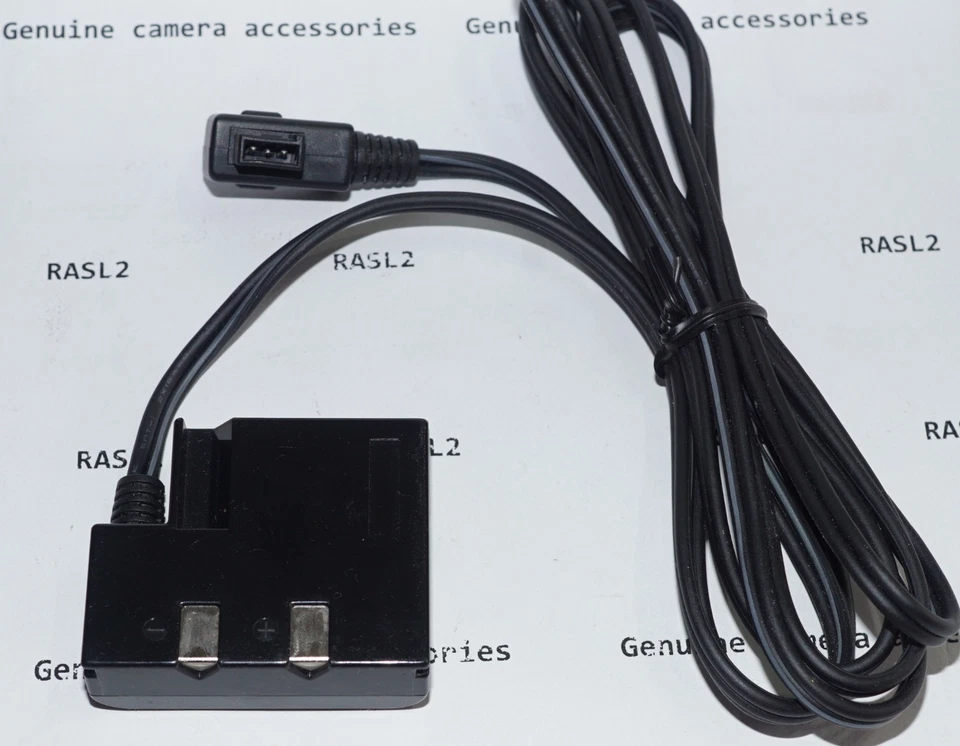 Sharp DC Coupler LEAD Dummy Battery for VL- E66 E630 E78 E610 E37 H 8mm Viewcam - Image 4 of 4