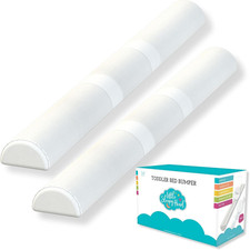 Bed Bumper for Toddlers  Toddler Bed Rail  Toddler Bed Rail with Soft Cover 