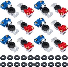 CheeMuii Glad Hands Set 20 pcs Glad Hand Seals Universal Gladhand Aluminum Emerg