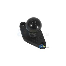 2.43" X 1.31" 1" Mount, Ram Type; RAM 2.43" X 1.31" Diamond Shape Base W/ 1" Bal