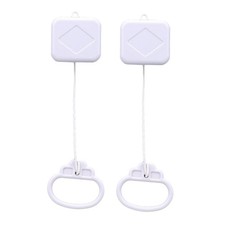 2x Pull String Music Box Insert Pull Rope Musical Box White Small Music