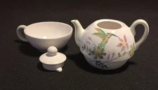 Hummingbird Teapot & Cup-tea For One