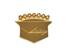 Cadillac Vintage Edition Hood Ornament Eliminator 24k Gold Plated Brand New Rare