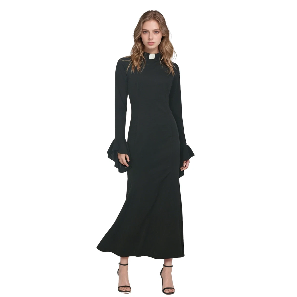 open lace back dress Baltic Born Womens Breanne Faux Wrap Maxi Dress | Slate Blue