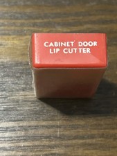 Vintage Cabinet Door Lip Cutter Tool 9-2353 Made in USA Woodworking Router Blade