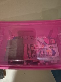 Retired Lego Bundle - Lego Pink Brick Box 5560, Series 8 Fairy, Lego Mini Builds