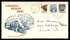 Mayfairstamps Canada FDC 1953 wildlife series First Day Cover aaz_32623