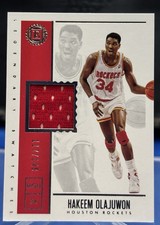 2019-20 Panini Encased - Legendary Swatches Hakeem Olajuwon #LS-HAK /149 (MEM)