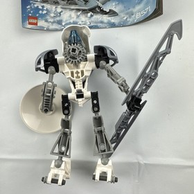 LEGO BIONICLE: Kopaka Nuva (8571) Complete W/ Manual Instructions