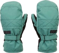 Volcom Peep Gore-Tex Women's Winter Mittens, Spruce Green, Small