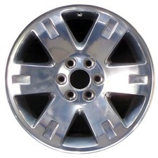 (Ships Today) Wheel Rim GMC Sierra 1500 Denali Yukon XL 20 Polished OE 5307